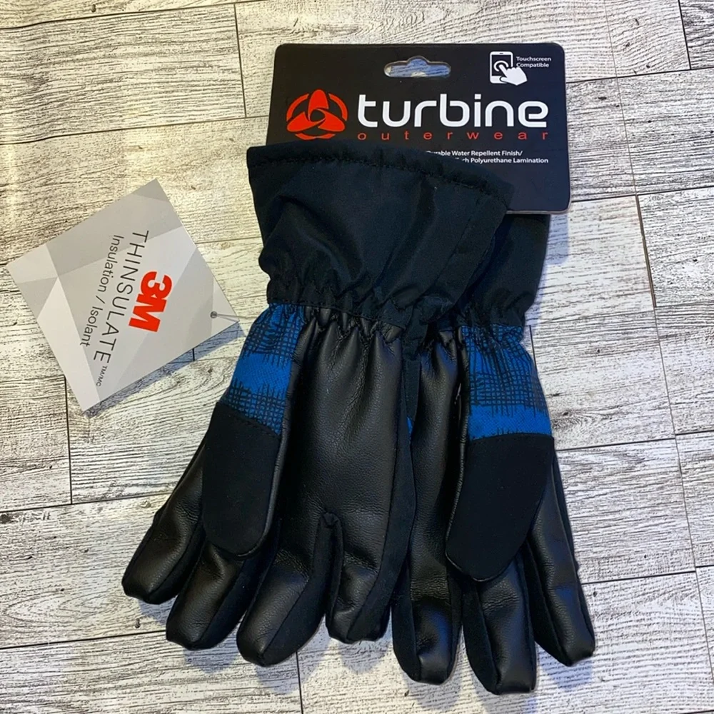 NWT!! Boys Turbine Drago Gloves Deep Sea Size XL